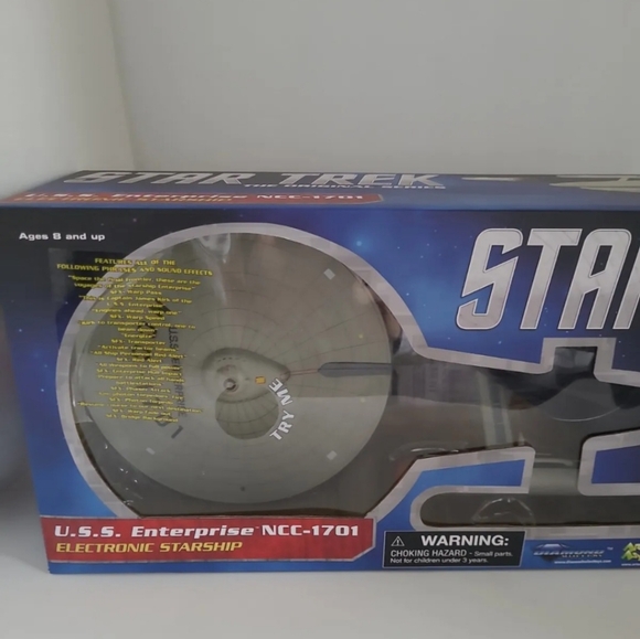 Diamond Select Starship Legends Star Trek TOS USS Enterprise NCC-1701 Art Asylum - Picture 3 of 12